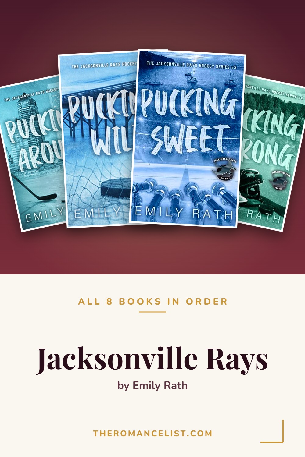 Jacksonville Rays by Emily Rath — books in order