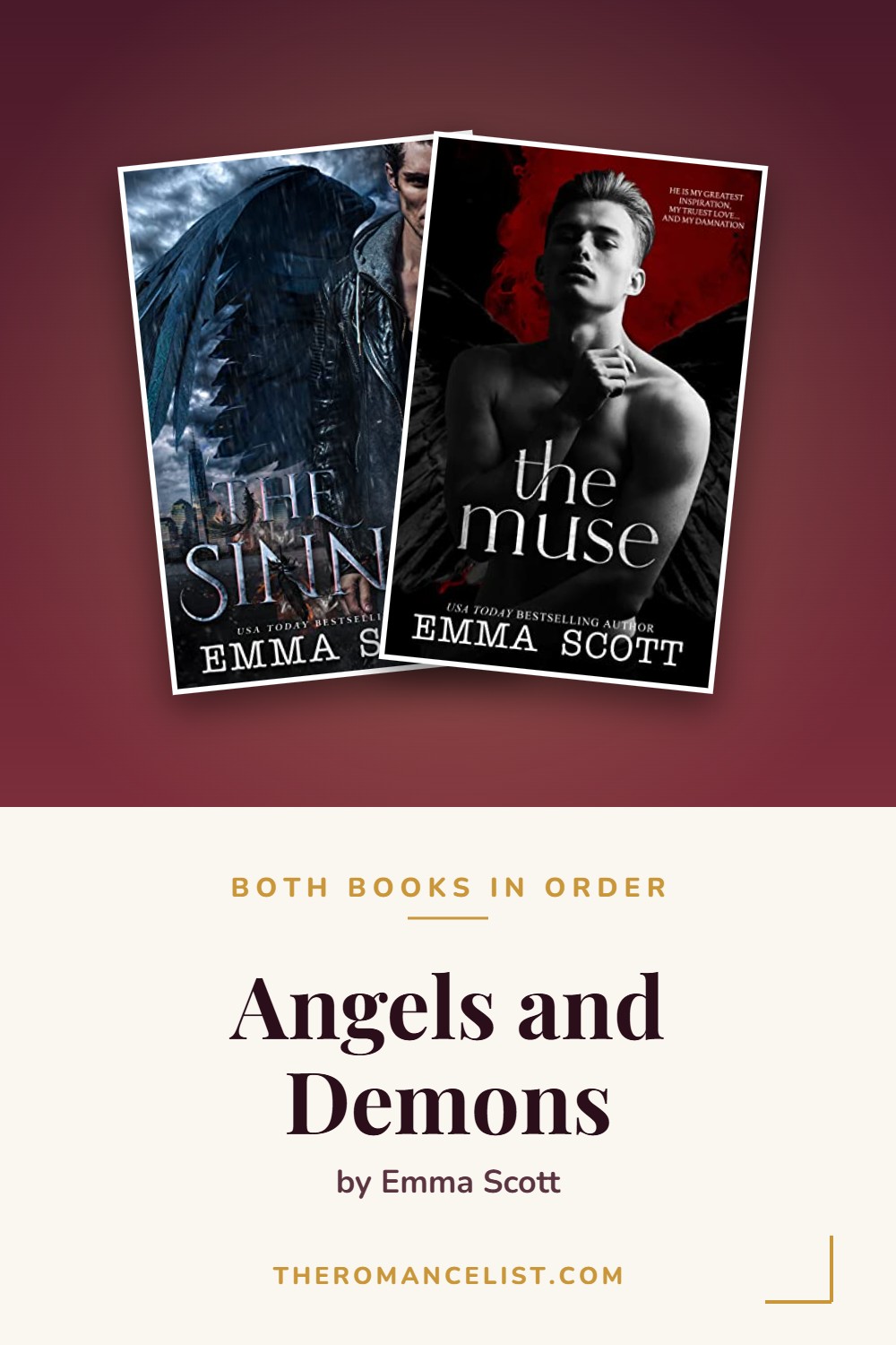 Angels and Demons by Emma Scott — books in order