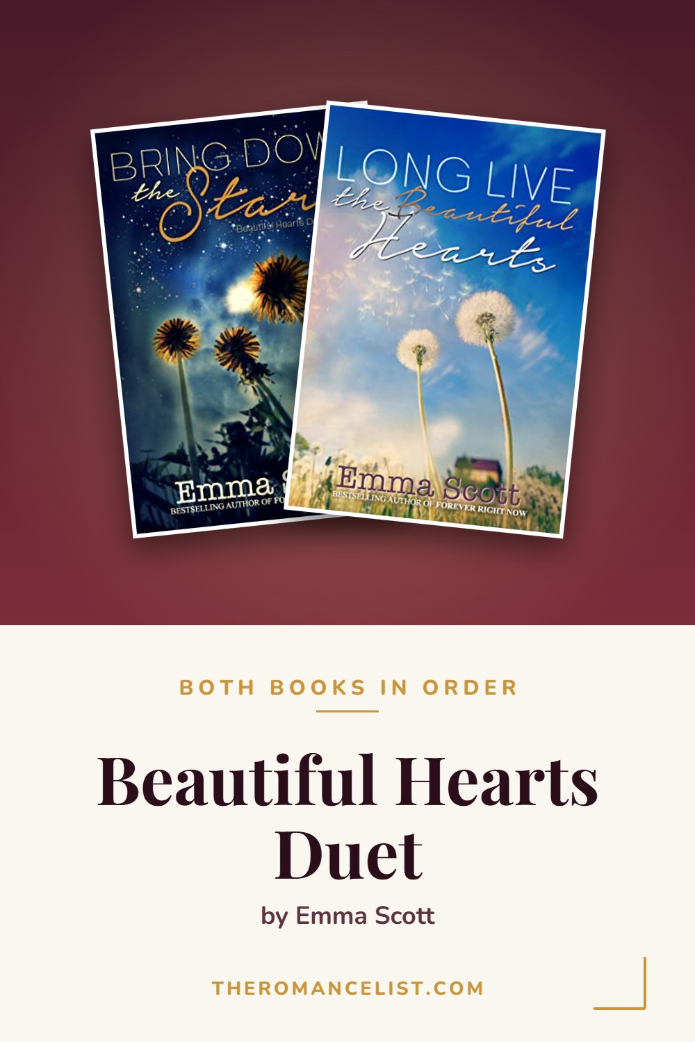 Beautiful Hearts Duet by Emma Scott — books in order