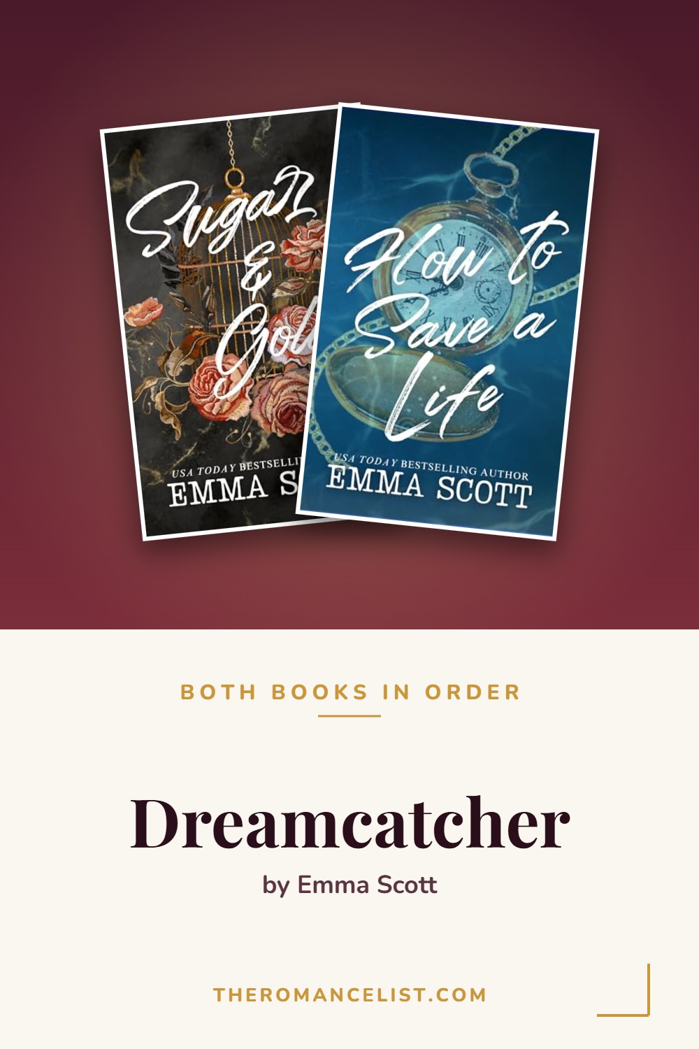 Dreamcatcher by Emma Scott — books in order
