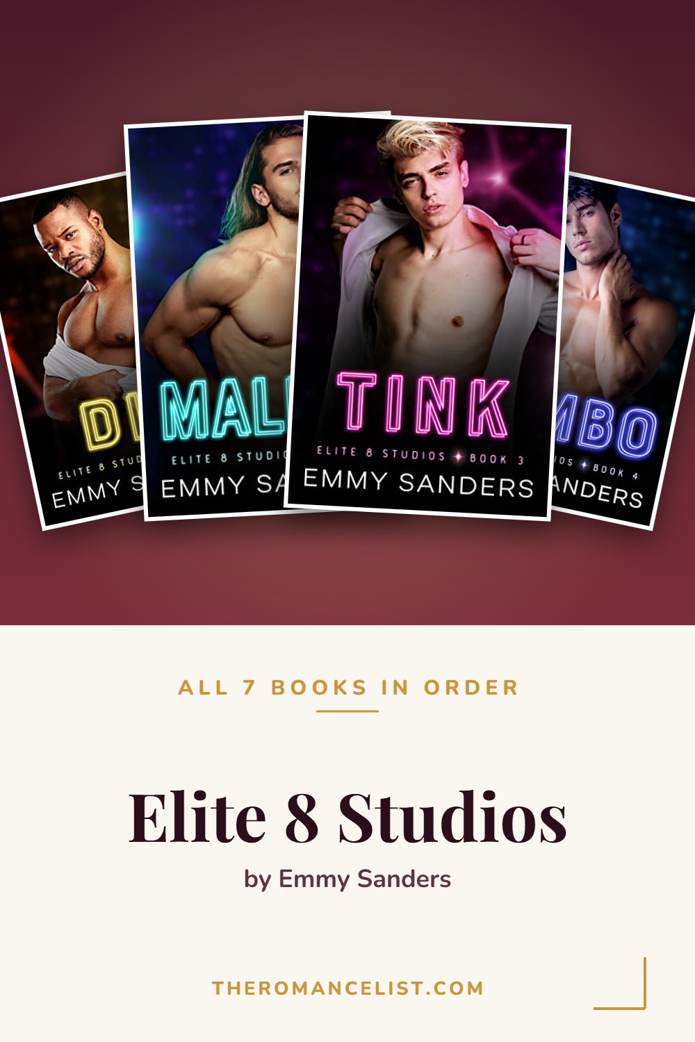 Elite 8 Studios by Emmy Sanders — books in order