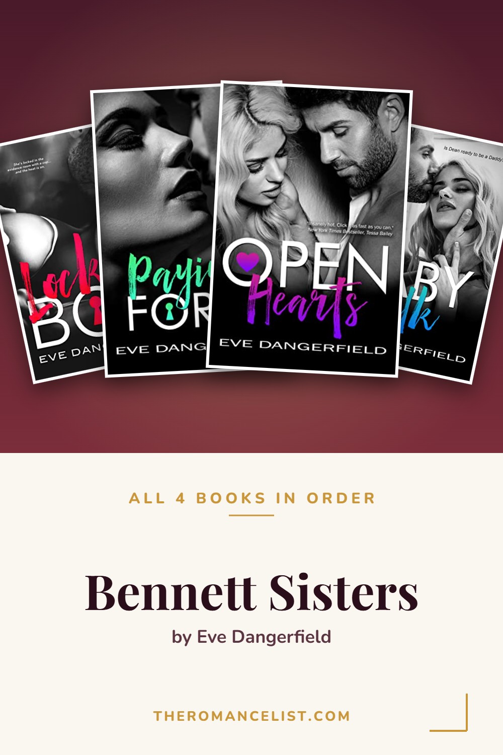 Bennett Sisters by Eve Dangerfield — books in order