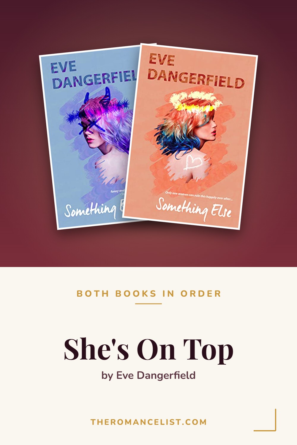 She's On Top by Eve Dangerfield — books in order