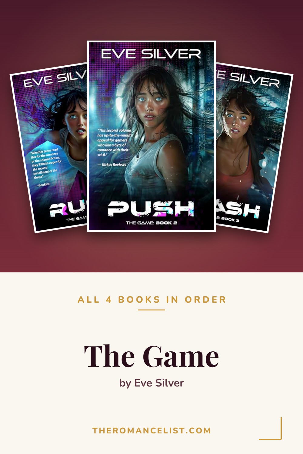 The Game by Eve Silver — books in order