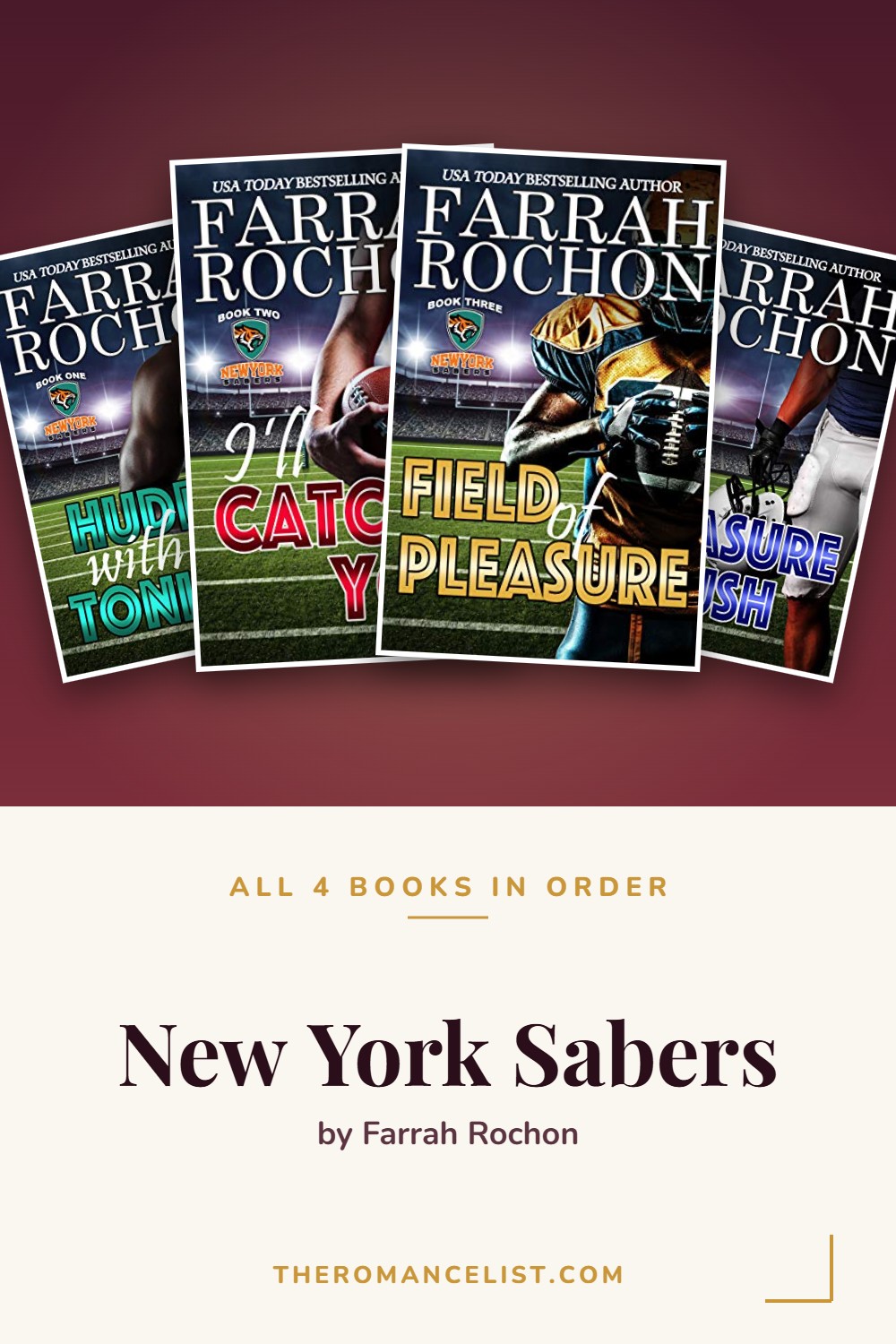 New York Sabers by Farrah Rochon — books in order