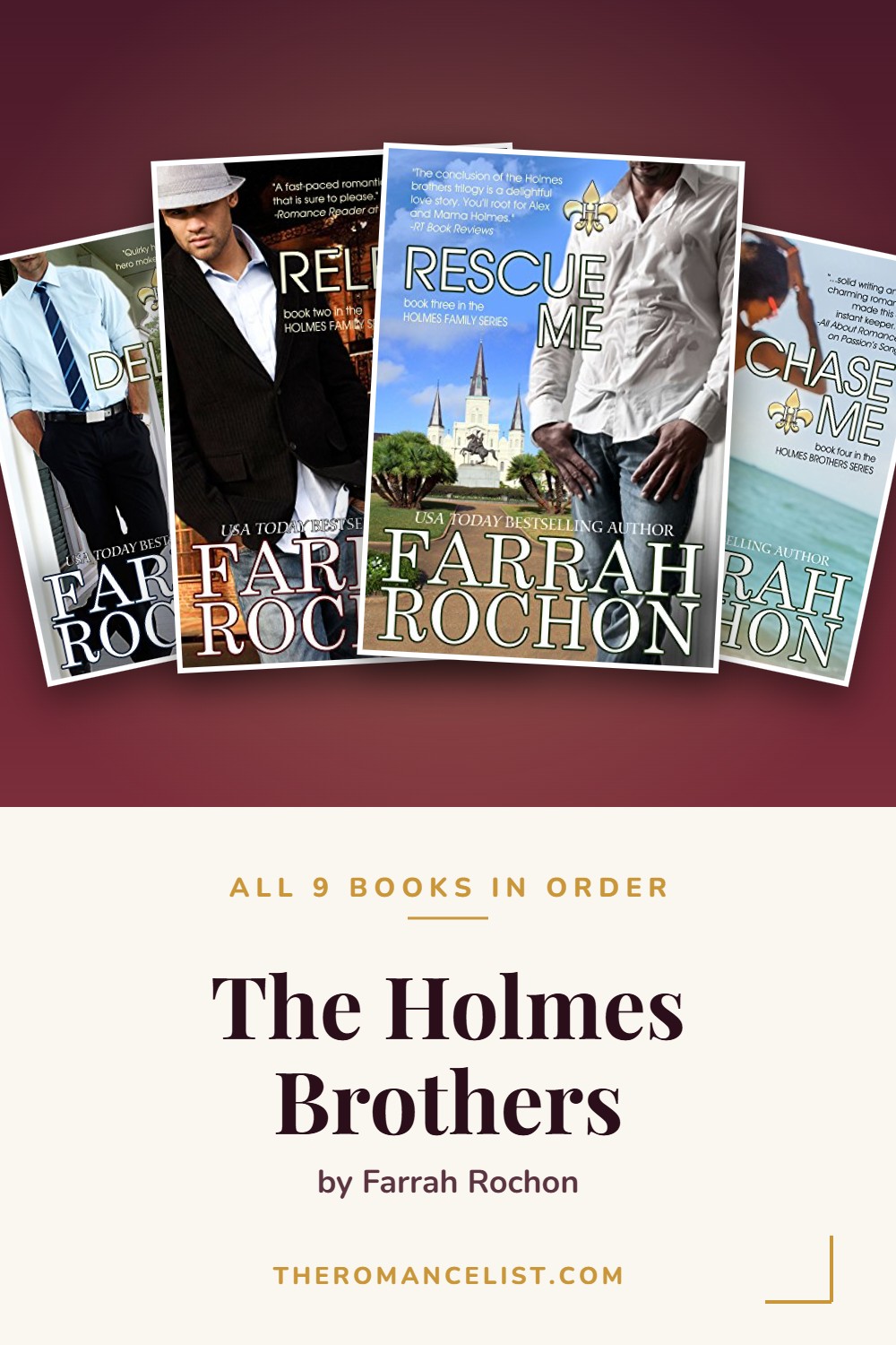 The Holmes Brothers by Farrah Rochon — books in order