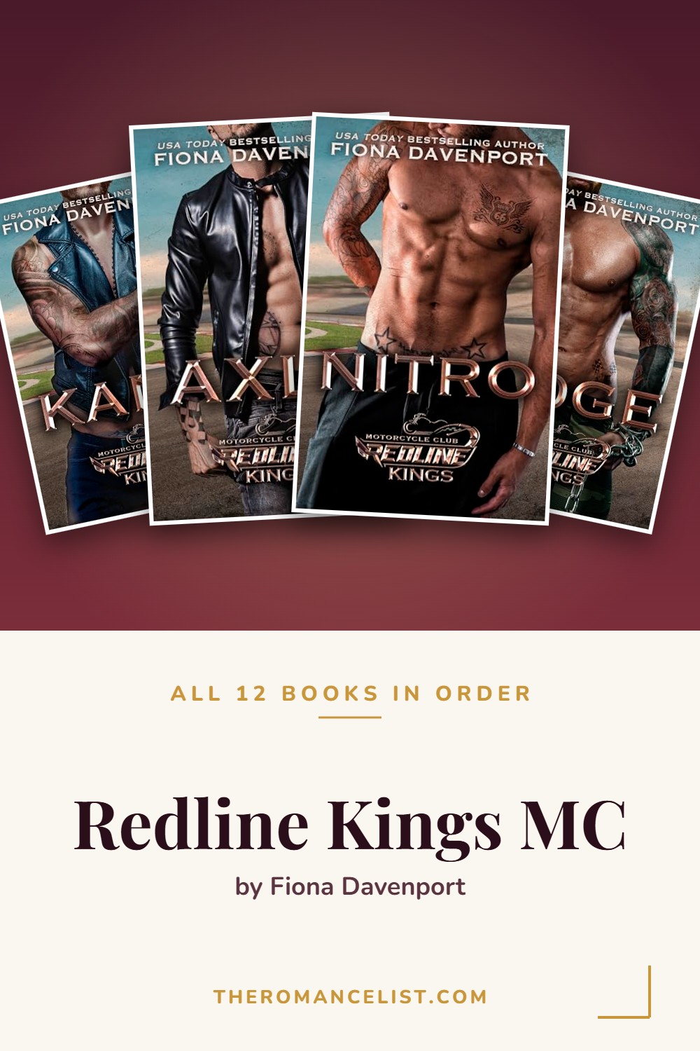 Redline Kings MC by Fiona Davenport — books in order
