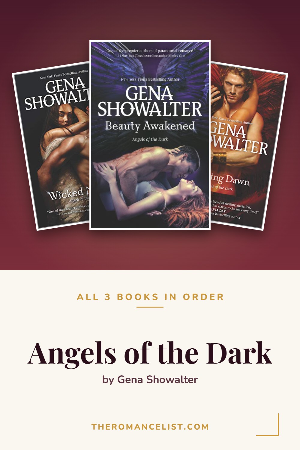 Angels of the Dark by Gena Showalter — books in order