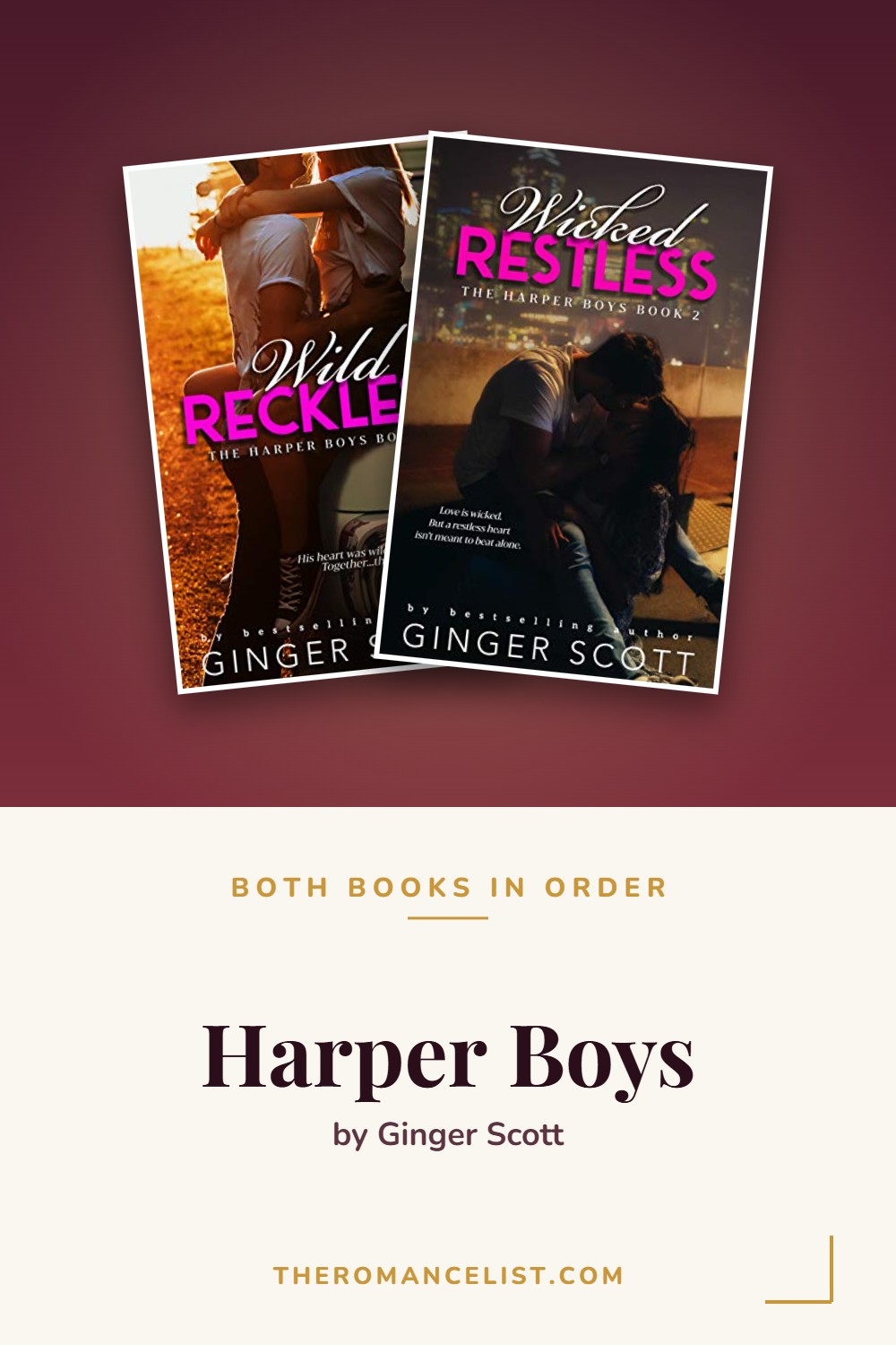 Harper Boys by Ginger Scott — books in order