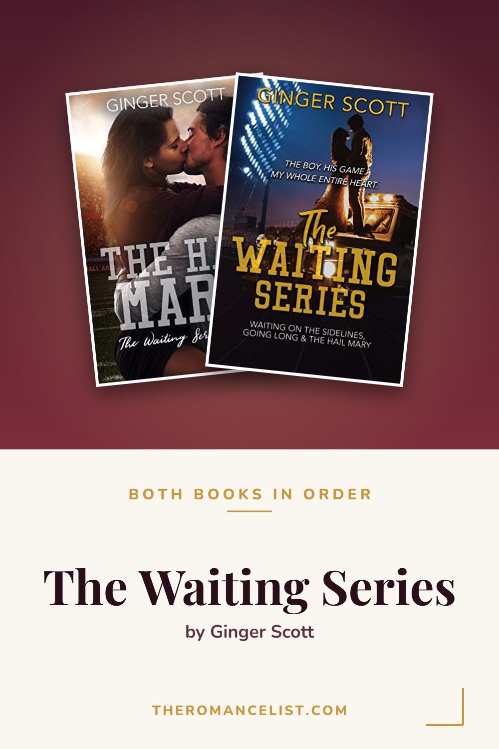 The Waiting Series by Ginger Scott — books in order