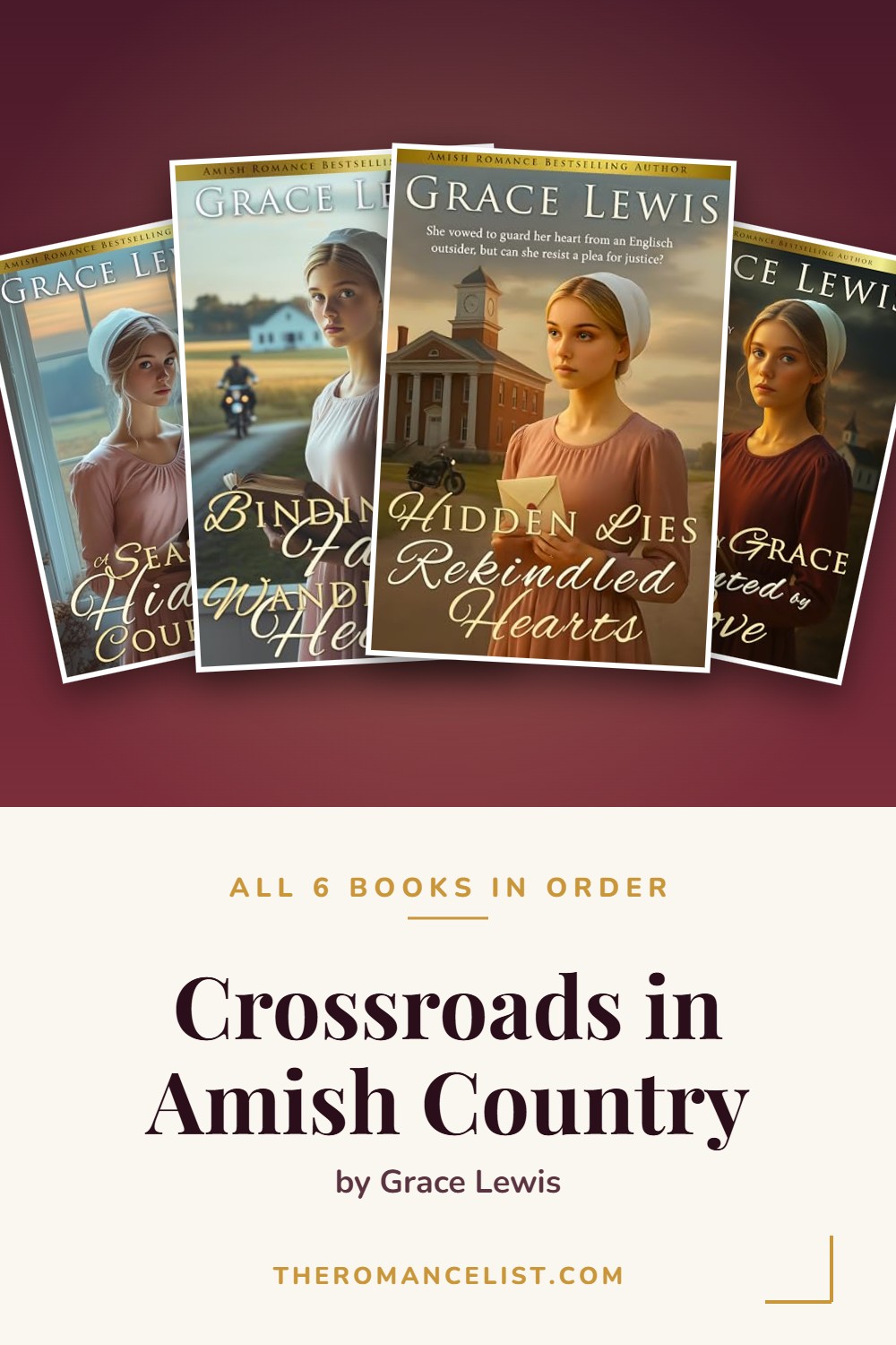 Crossroads in Amish Country by Grace Lewis — books in order