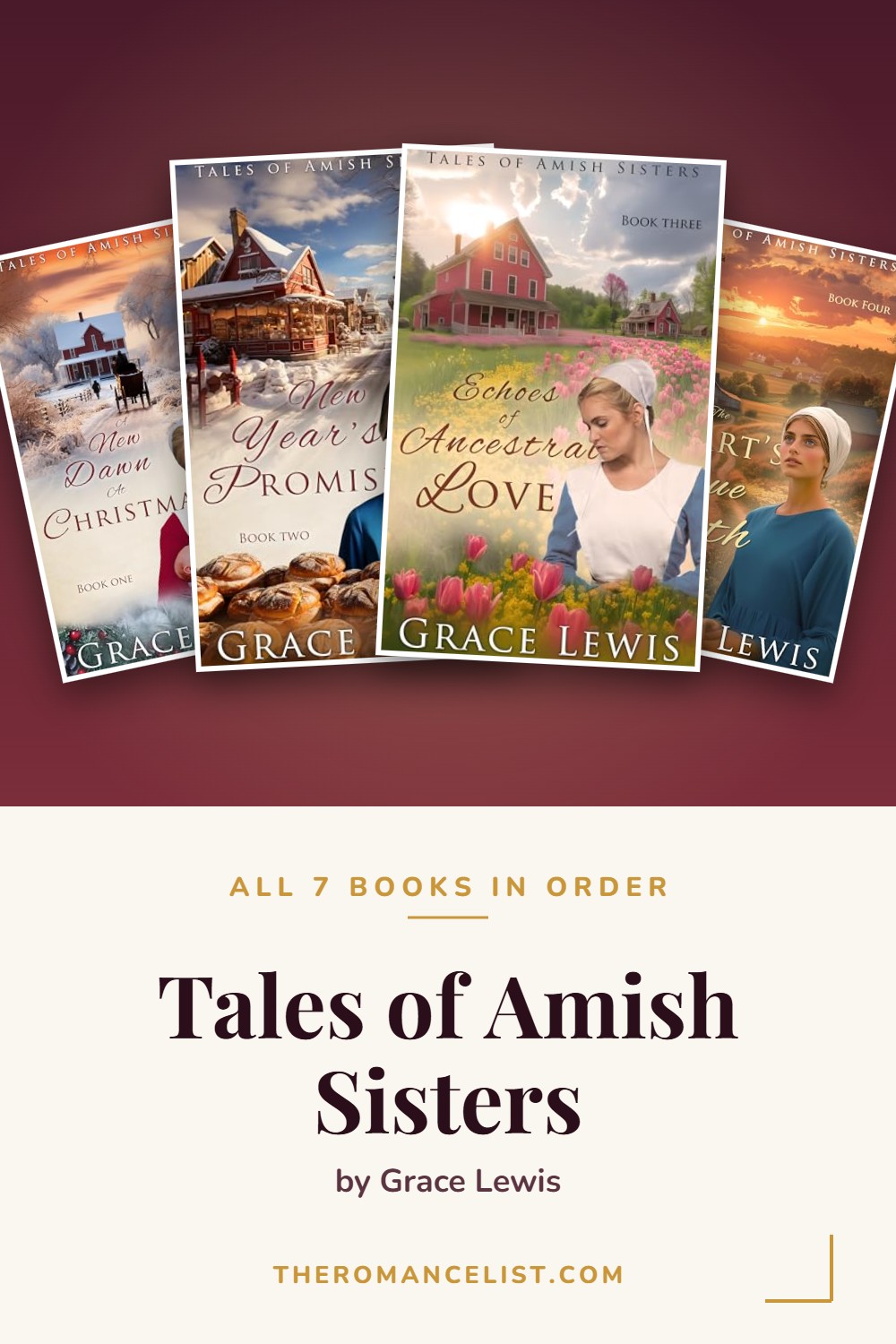 Tales of Amish Sisters by Grace Lewis — books in order