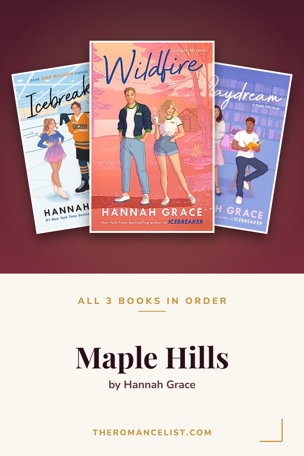 Maple Hills by Hannah Grace — books in order