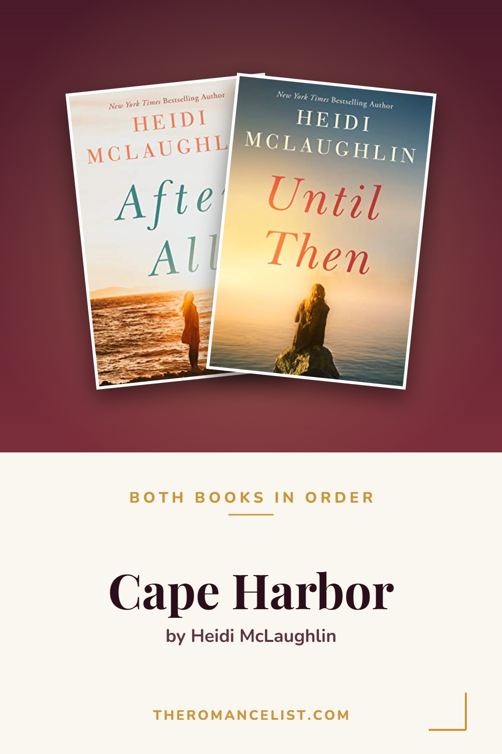 Cape Harbor by Heidi McLaughlin — books in order
