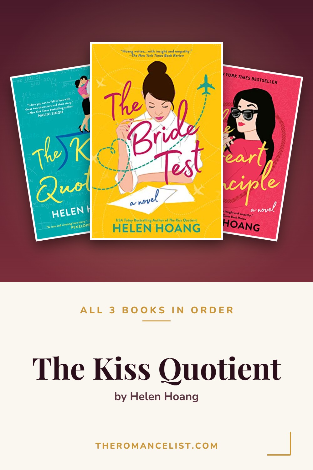 The Kiss Quotient by Helen Hoang — books in order