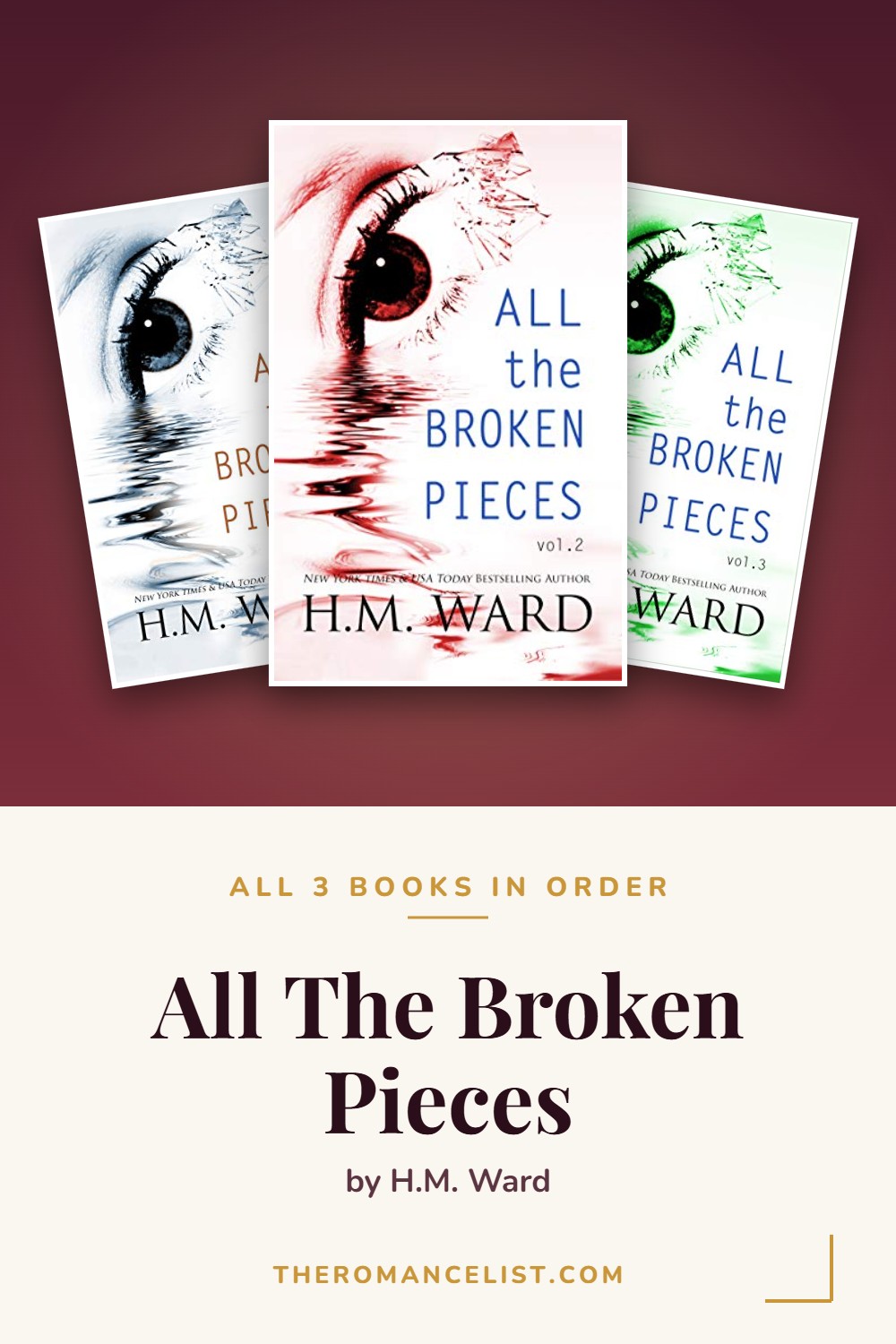 All The Broken Pieces by H.M. Ward — books in order
