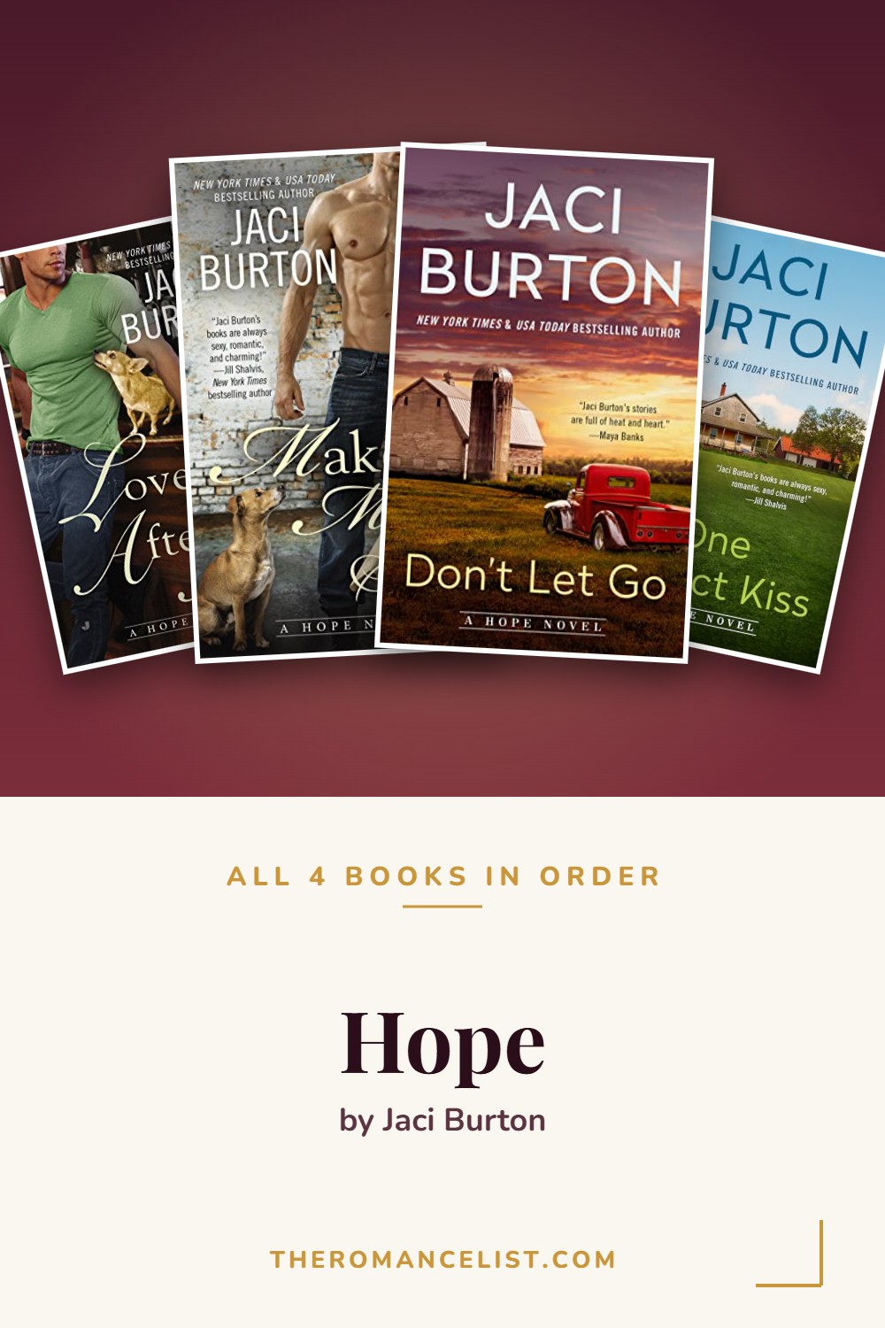 Hope by Jaci Burton — books in order