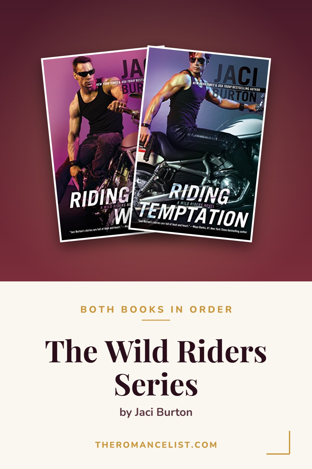 The Wild Riders Series by Jaci Burton — books in order