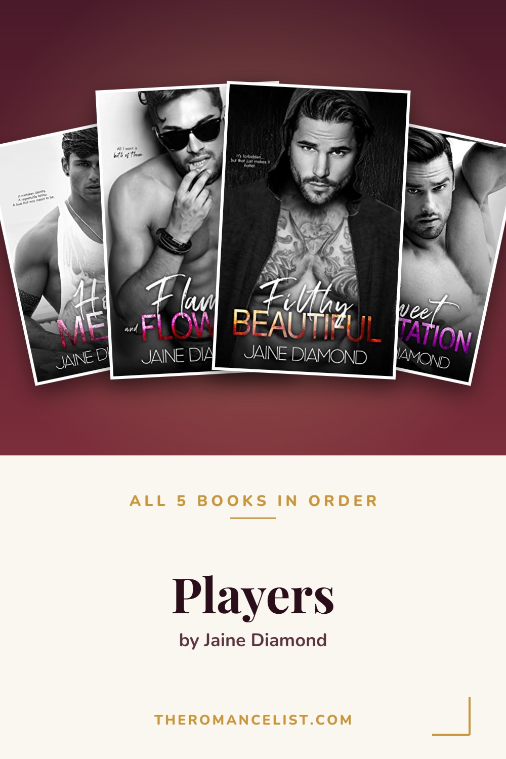 Players by Jaine Diamond — books in order