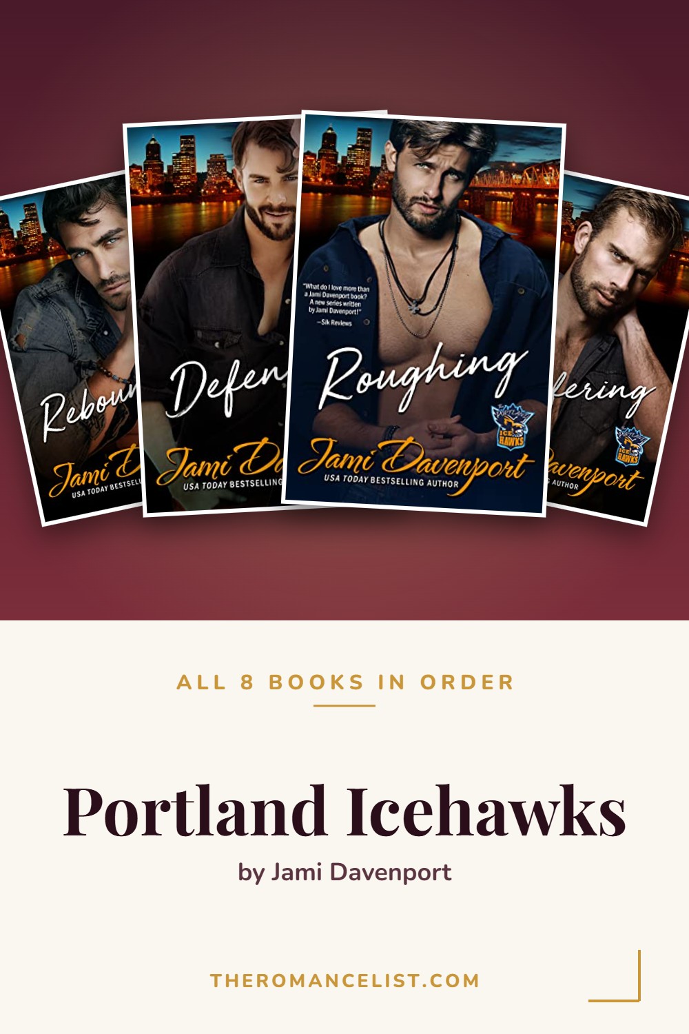Portland Icehawks by Jami Davenport — books in order