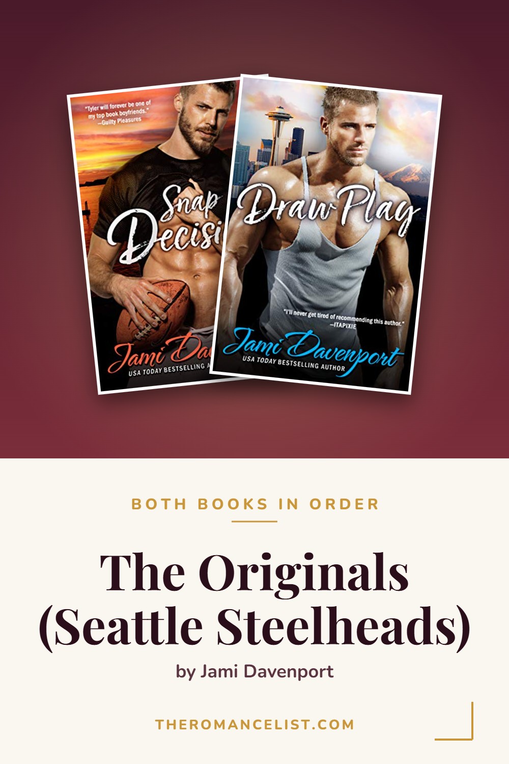 The Originals (Seattle Steelheads) by Jami Davenport — books in order