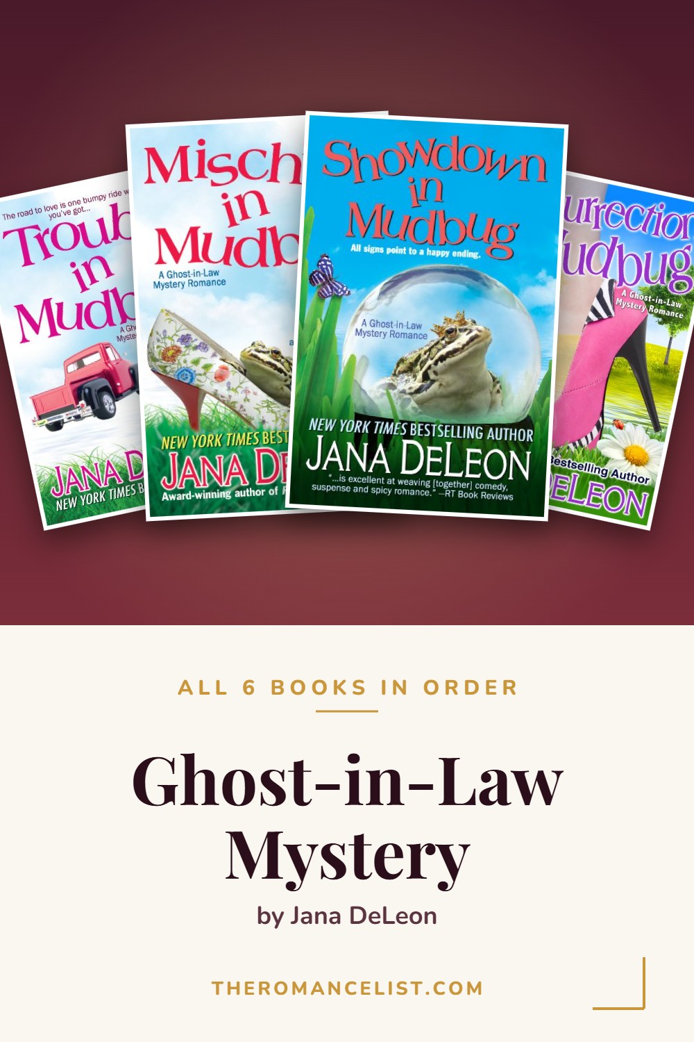 Ghost-in-Law Mystery by Jana DeLeon — books in order