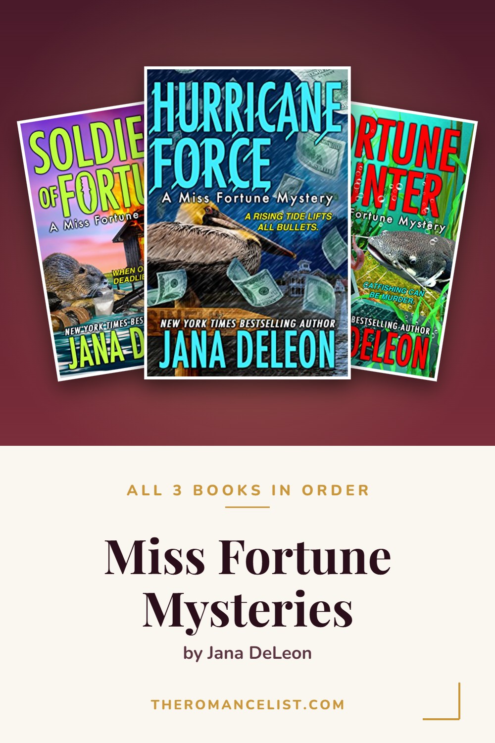 Miss Fortune Mysteries by Jana DeLeon — books in order