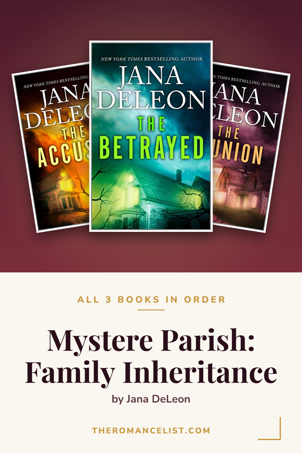 Mystere Parish: Family Inheritance by Jana DeLeon — books in order