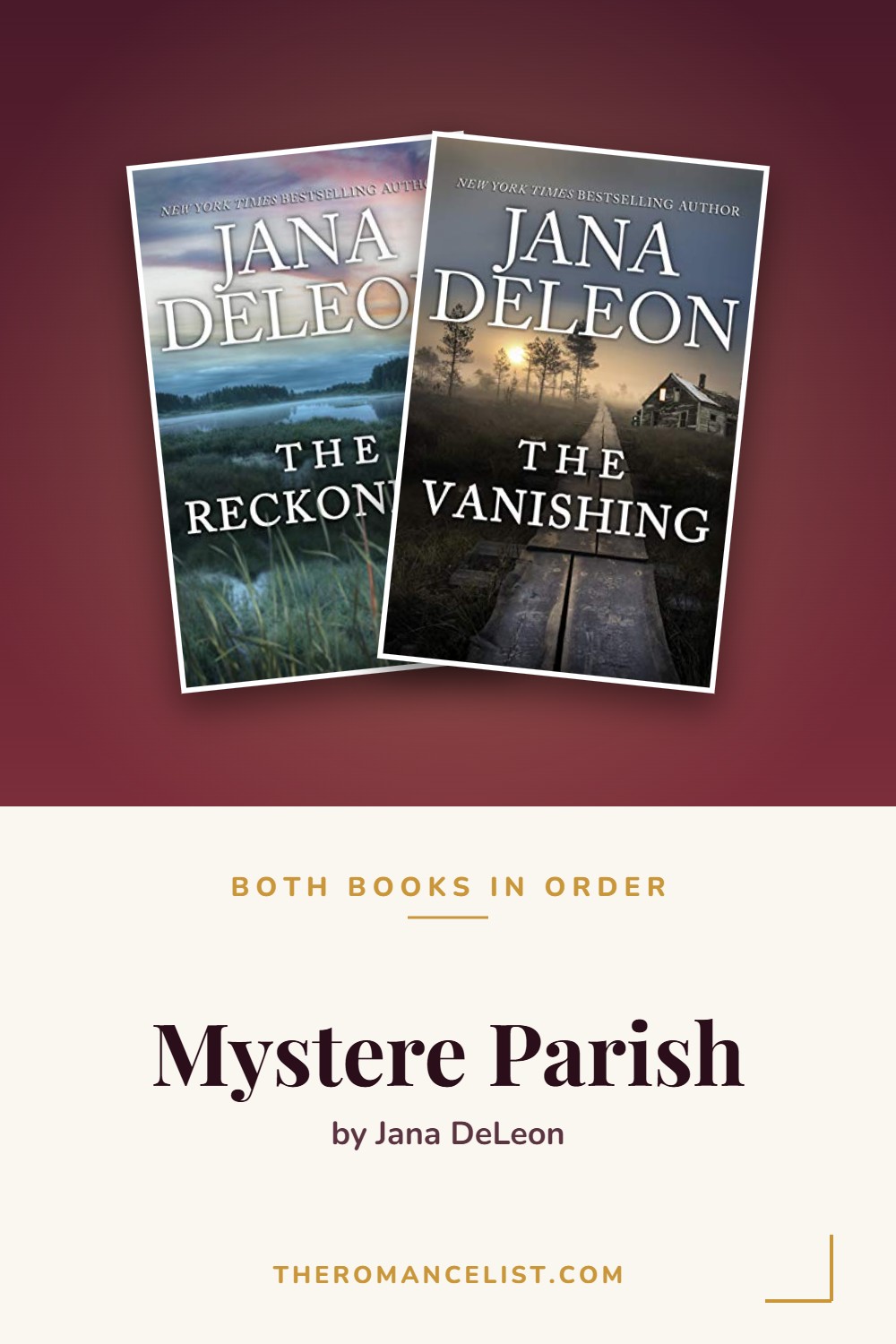 Mystere Parish by Jana DeLeon — books in order
