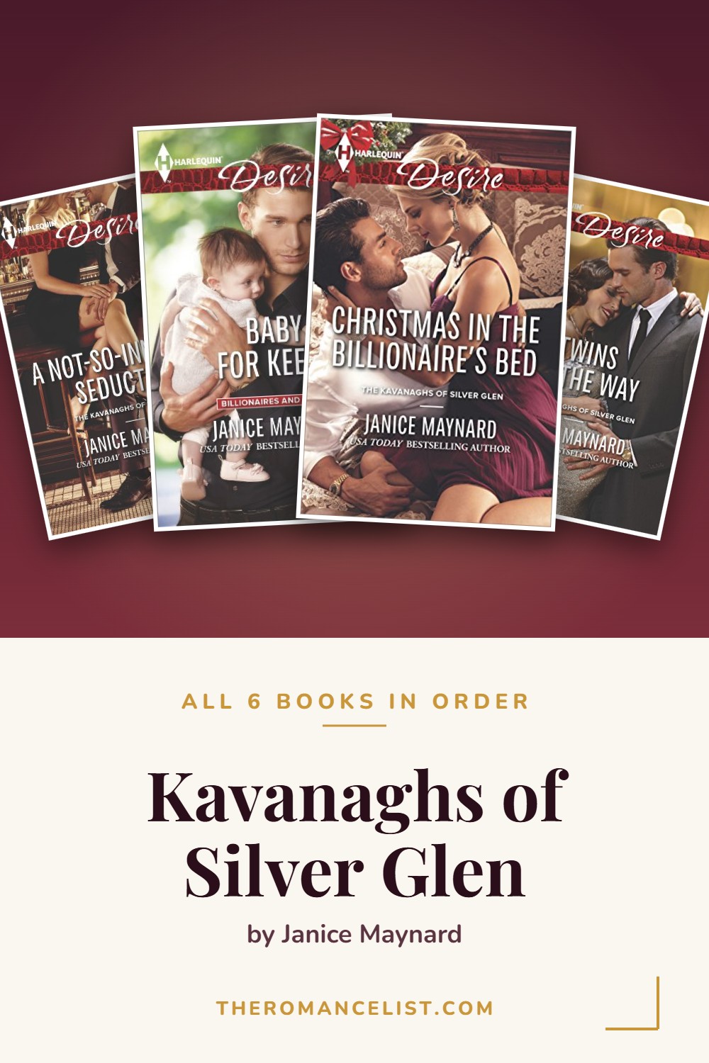 Kavanaghs of Silver Glen by Janice Maynard — books in order