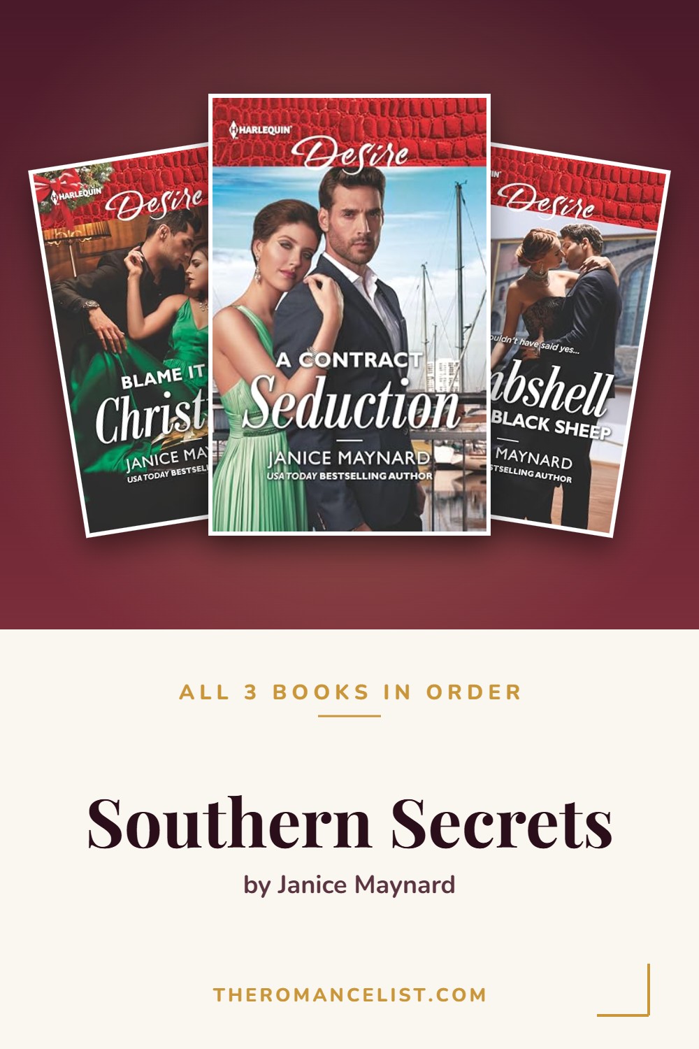 Southern Secrets by Janice Maynard — books in order