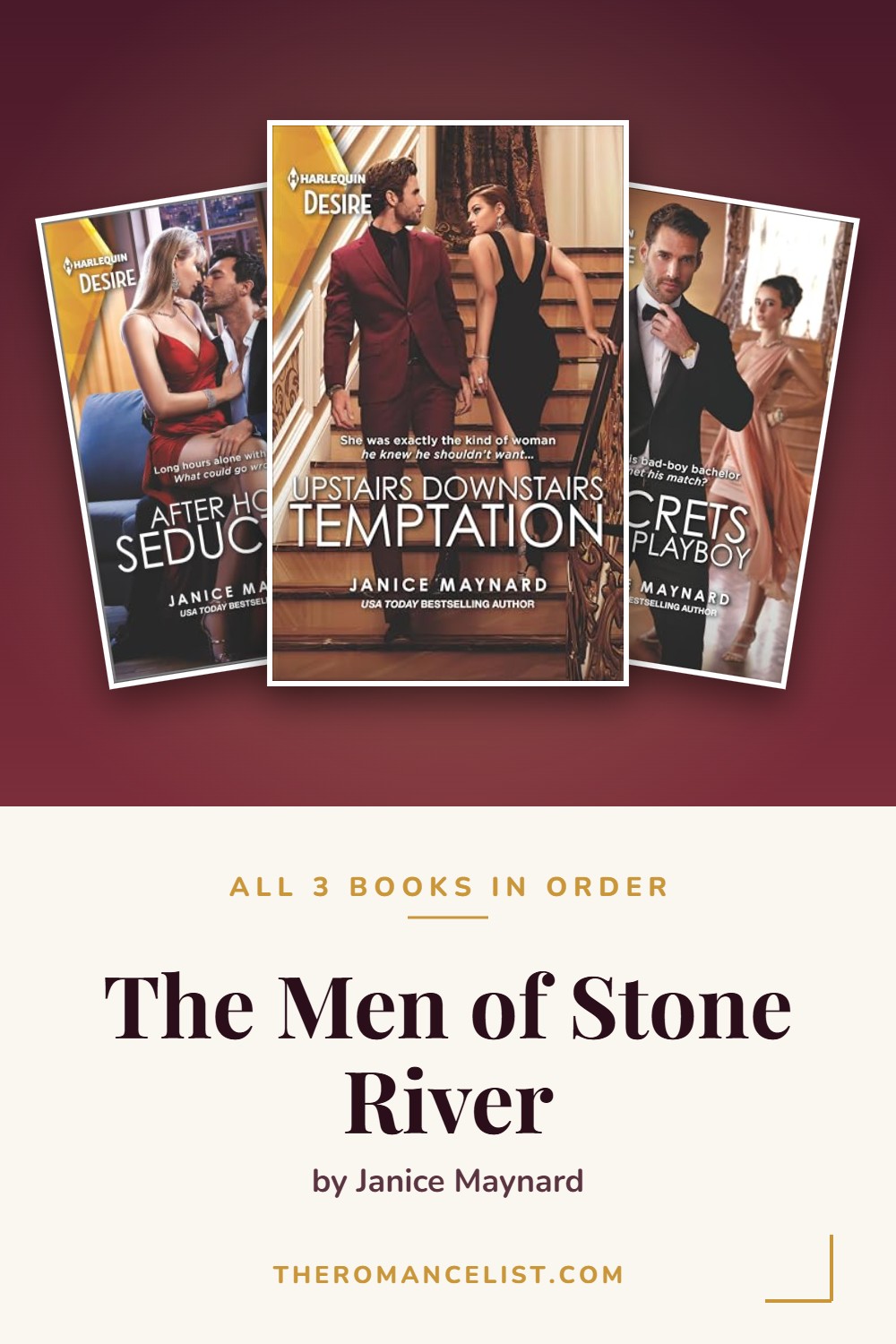 The Men of Stone River by Janice Maynard — books in order