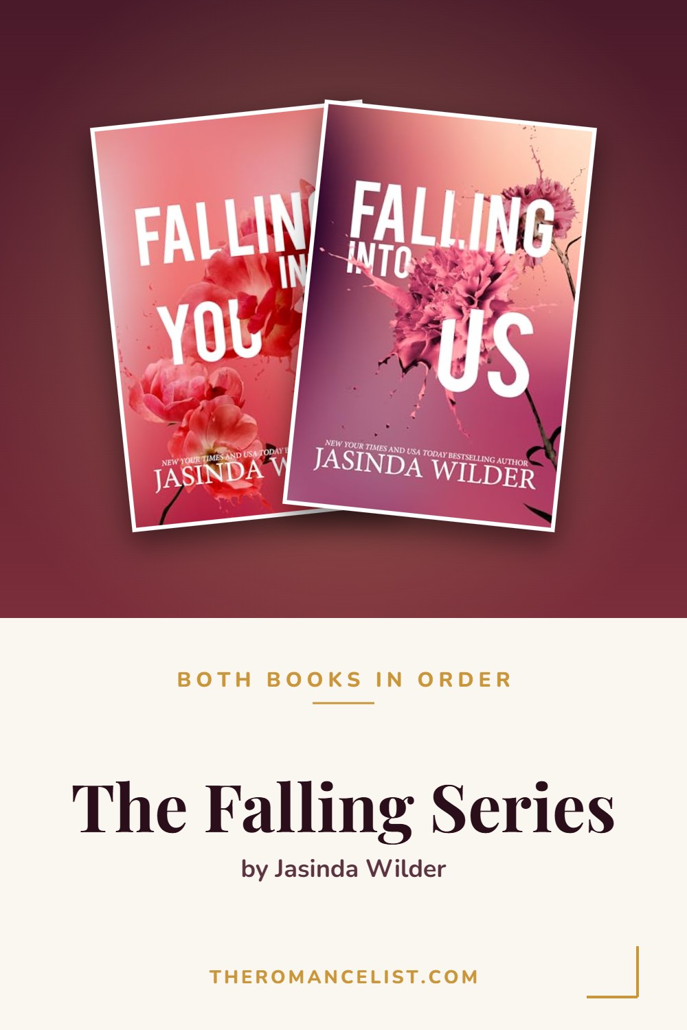 The Falling Series by Jasinda Wilder — books in order