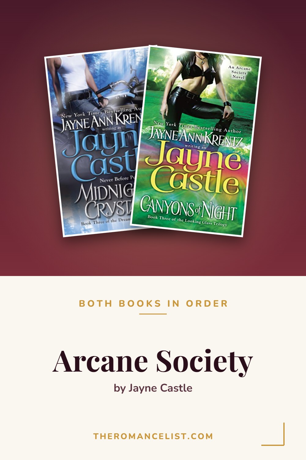 Arcane Society by Jayne Castle — books in order