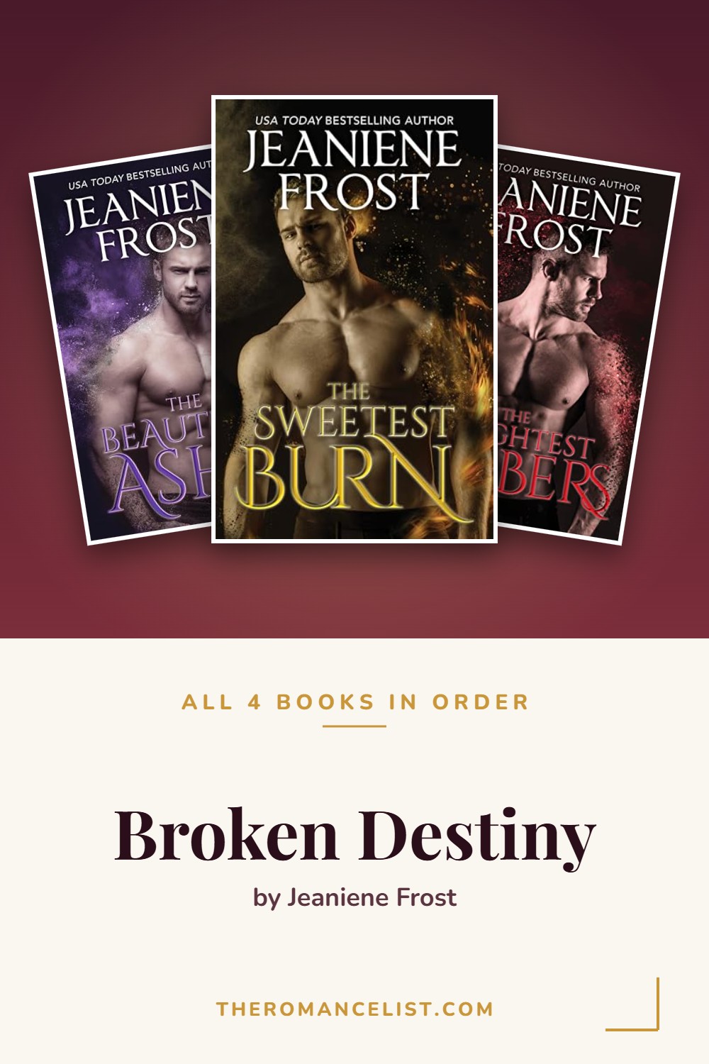Broken Destiny by Jeaniene Frost — books in order