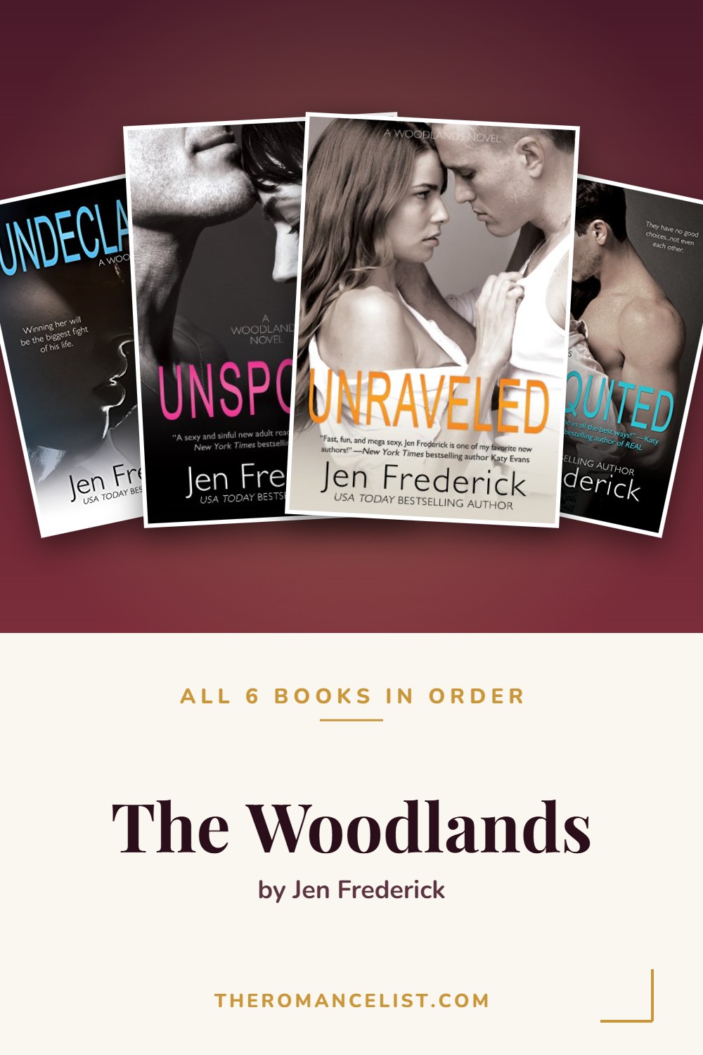 The Woodlands by Jen Frederick — books in order