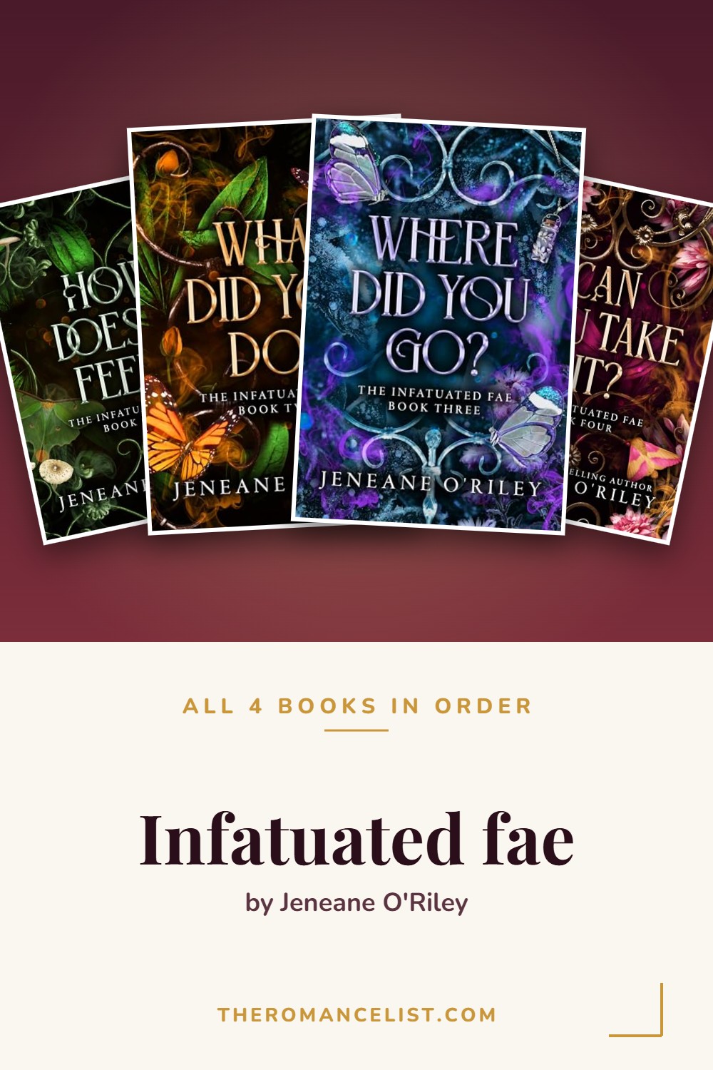 Infatuated fae by Jeneane O'Riley — books in order