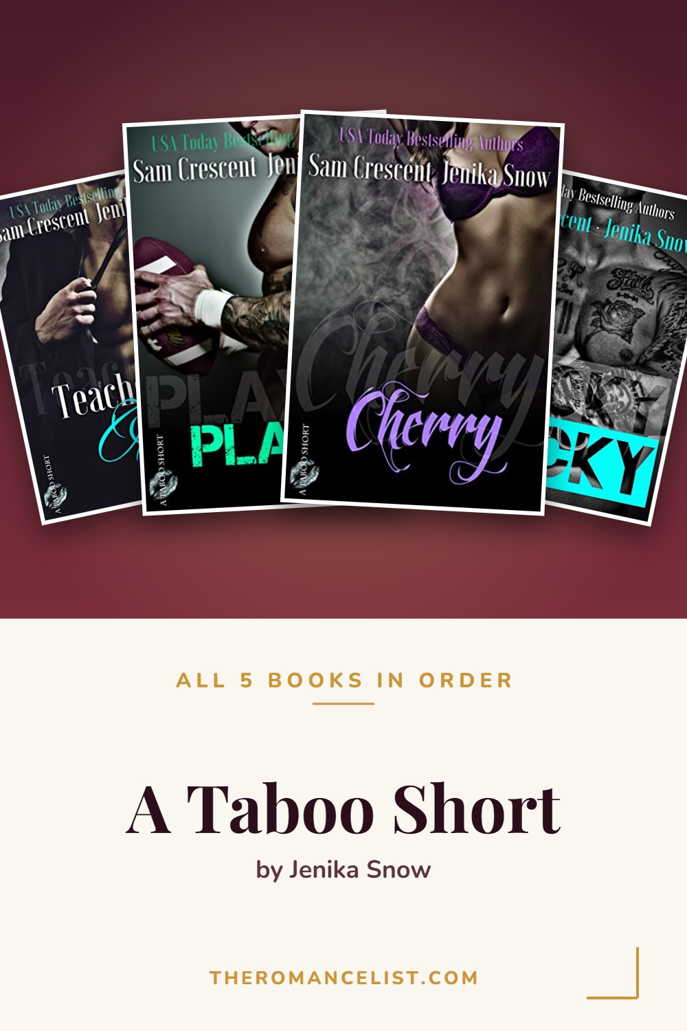 A Taboo Short by Jenika Snow — books in order