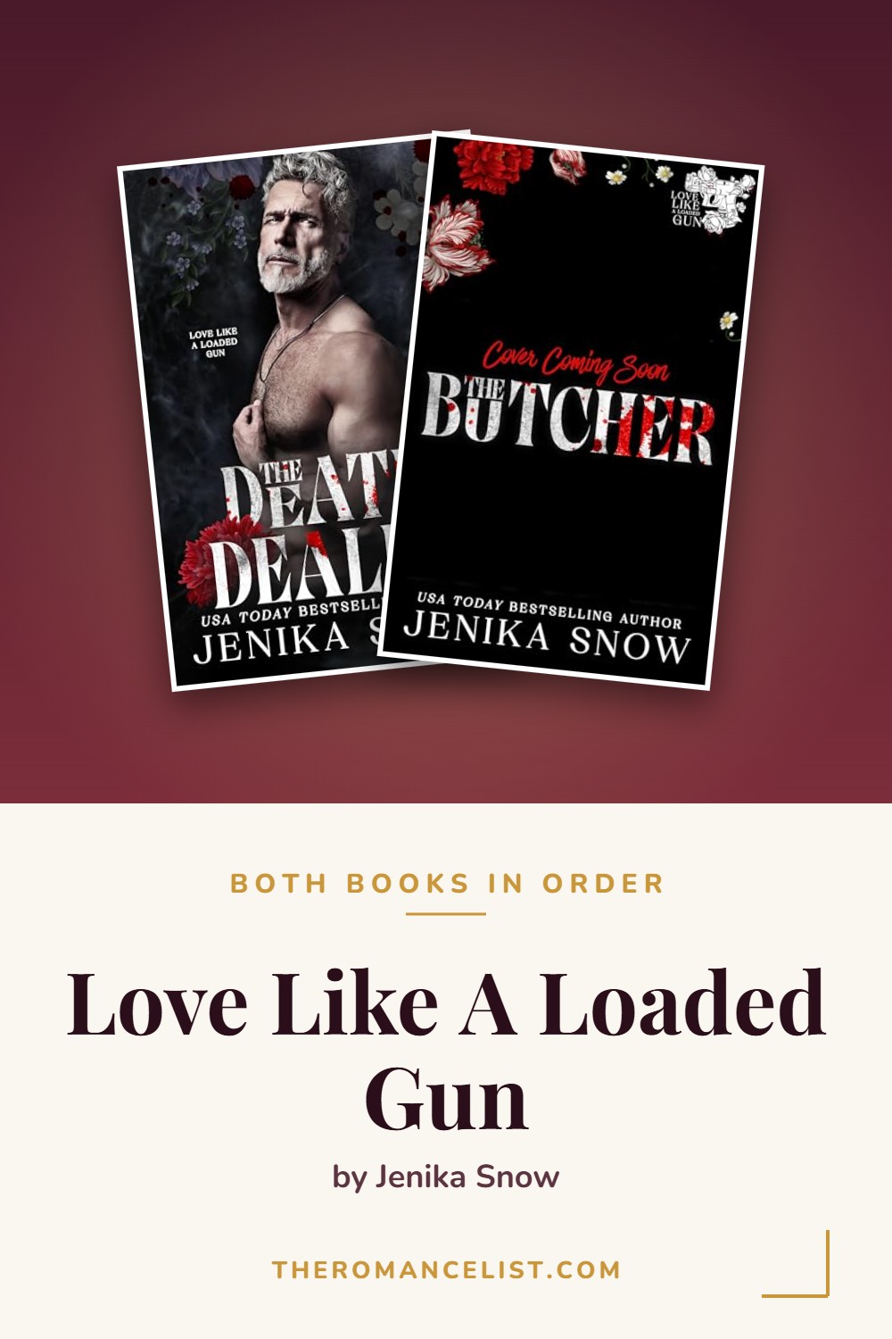 Love Like A Loaded Gun by Jenika Snow — books in order