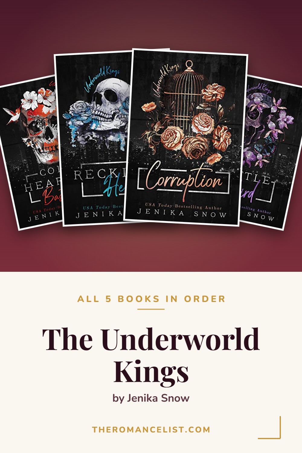 The Underworld Kings by Jenika Snow — books in order