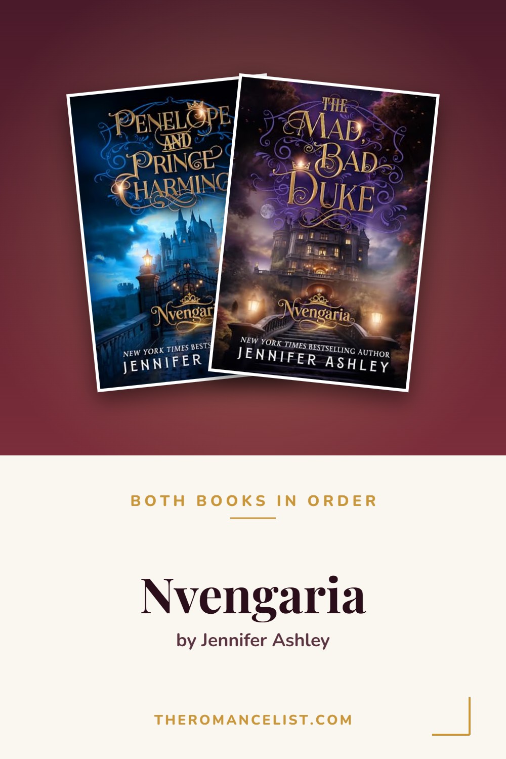 Nvengaria by Jennifer Ashley — books in order