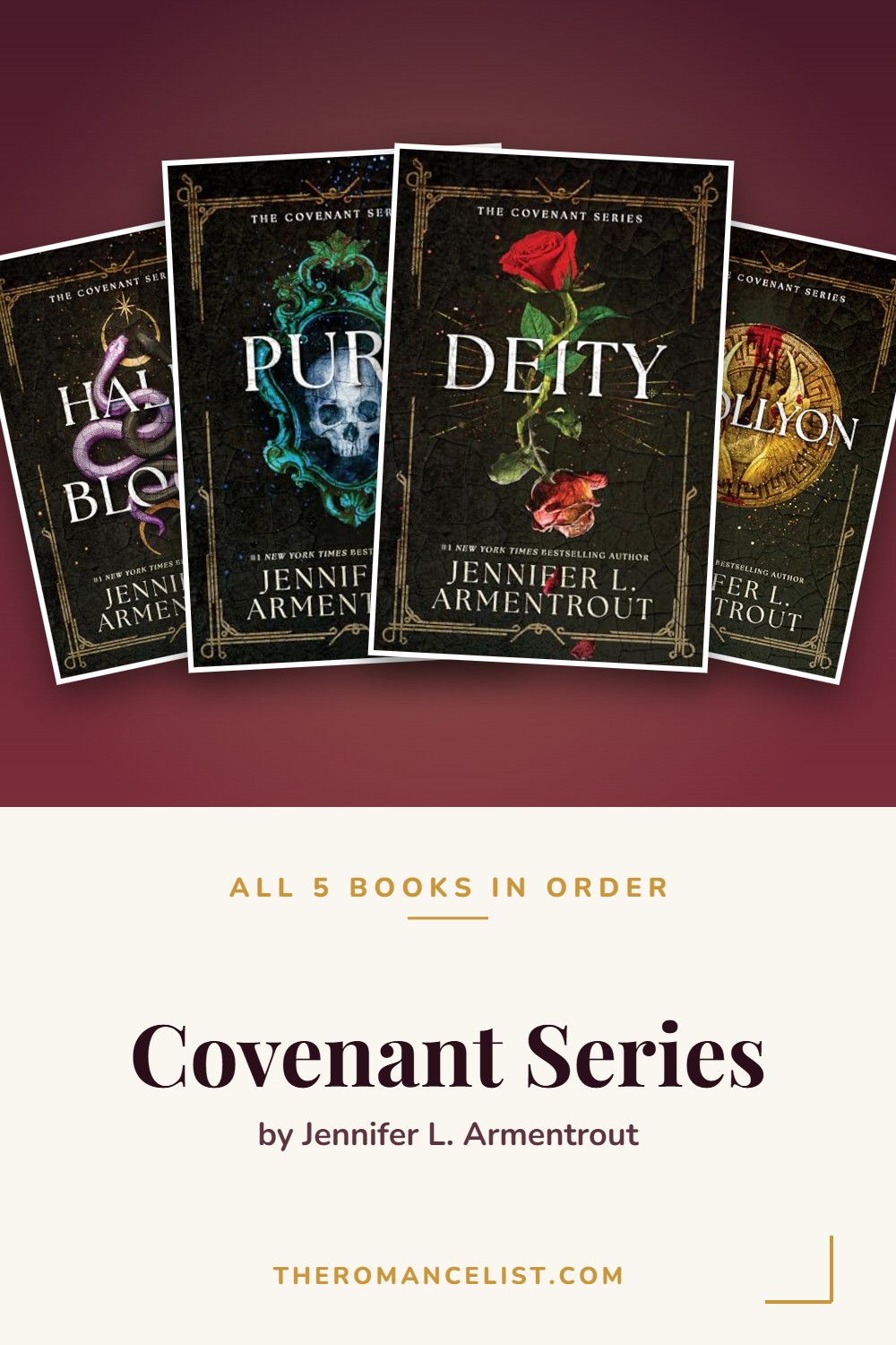Covenant Series by Jennifer L. Armentrout — books in order
