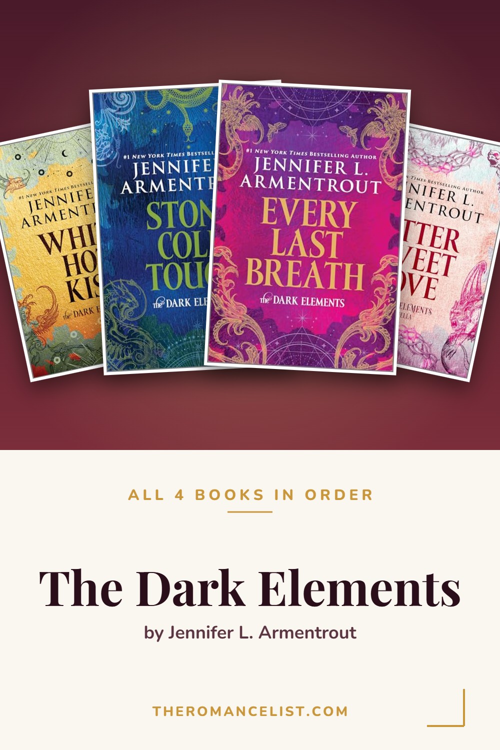 The Dark Elements by Jennifer L. Armentrout — books in order