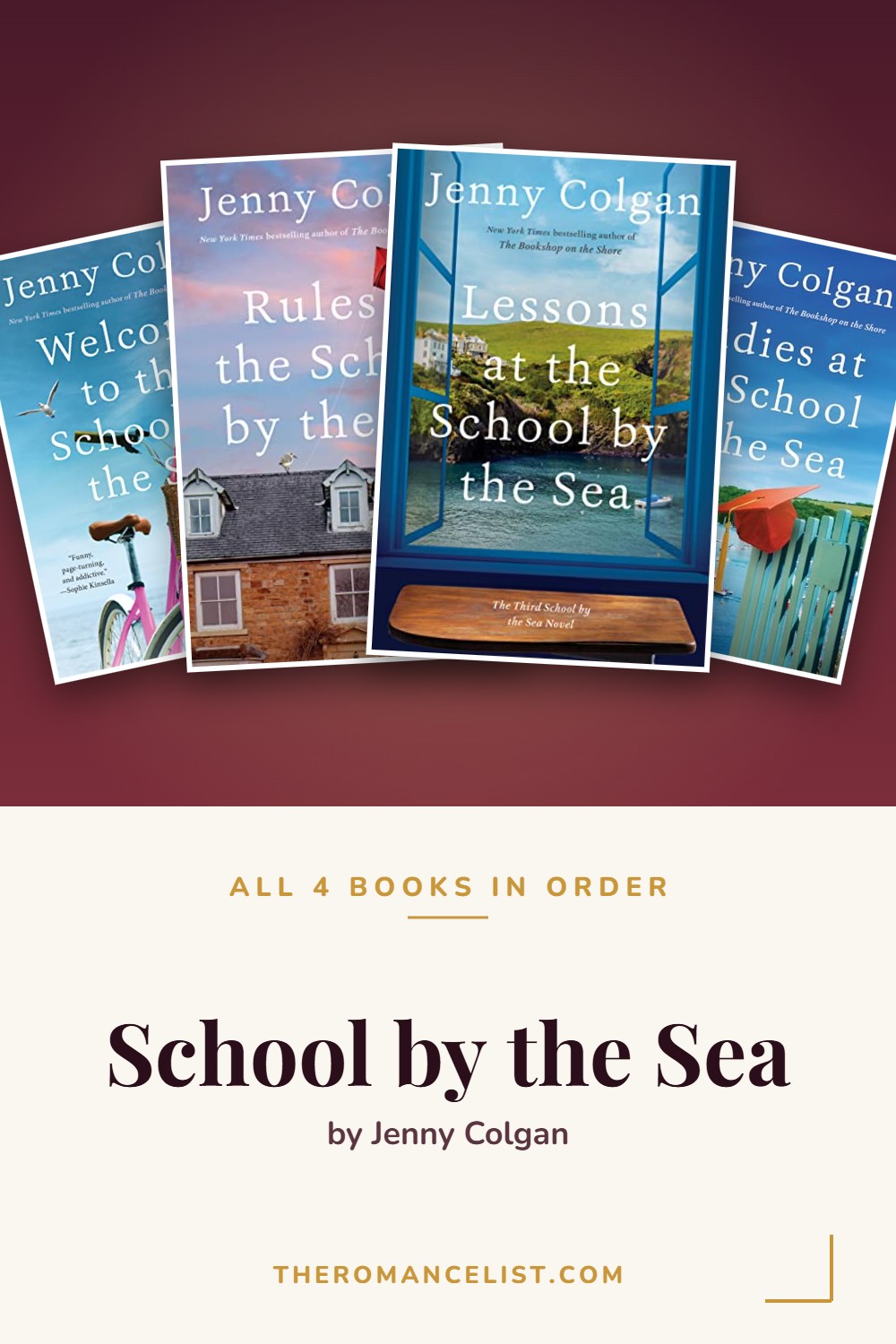School by the Sea by Jenny Colgan — books in order