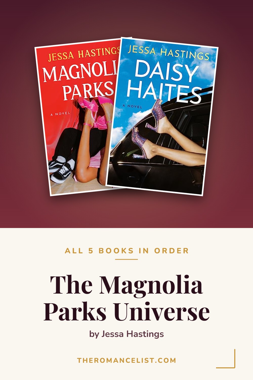 The Magnolia Parks Universe by Jessa Hastings — books in order