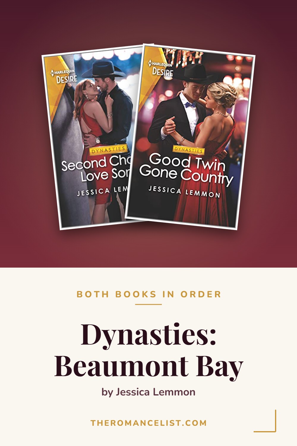 Dynasties: Beaumont Bay by Jessica Lemmon — books in order