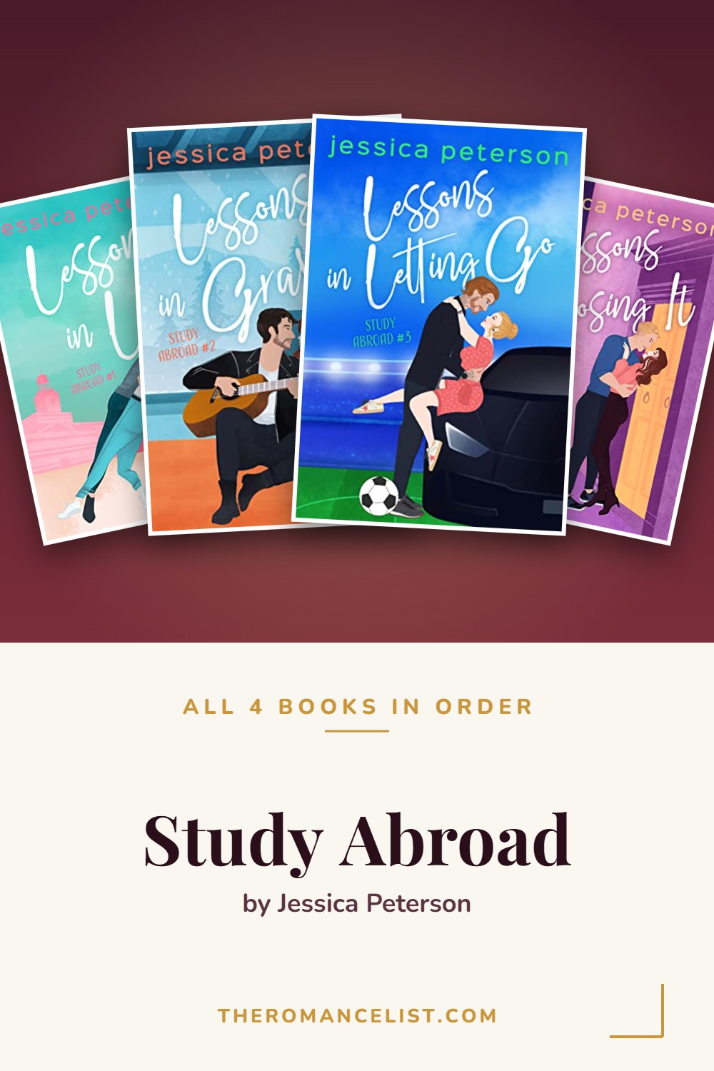 Study Abroad by Jessica Peterson — books in order