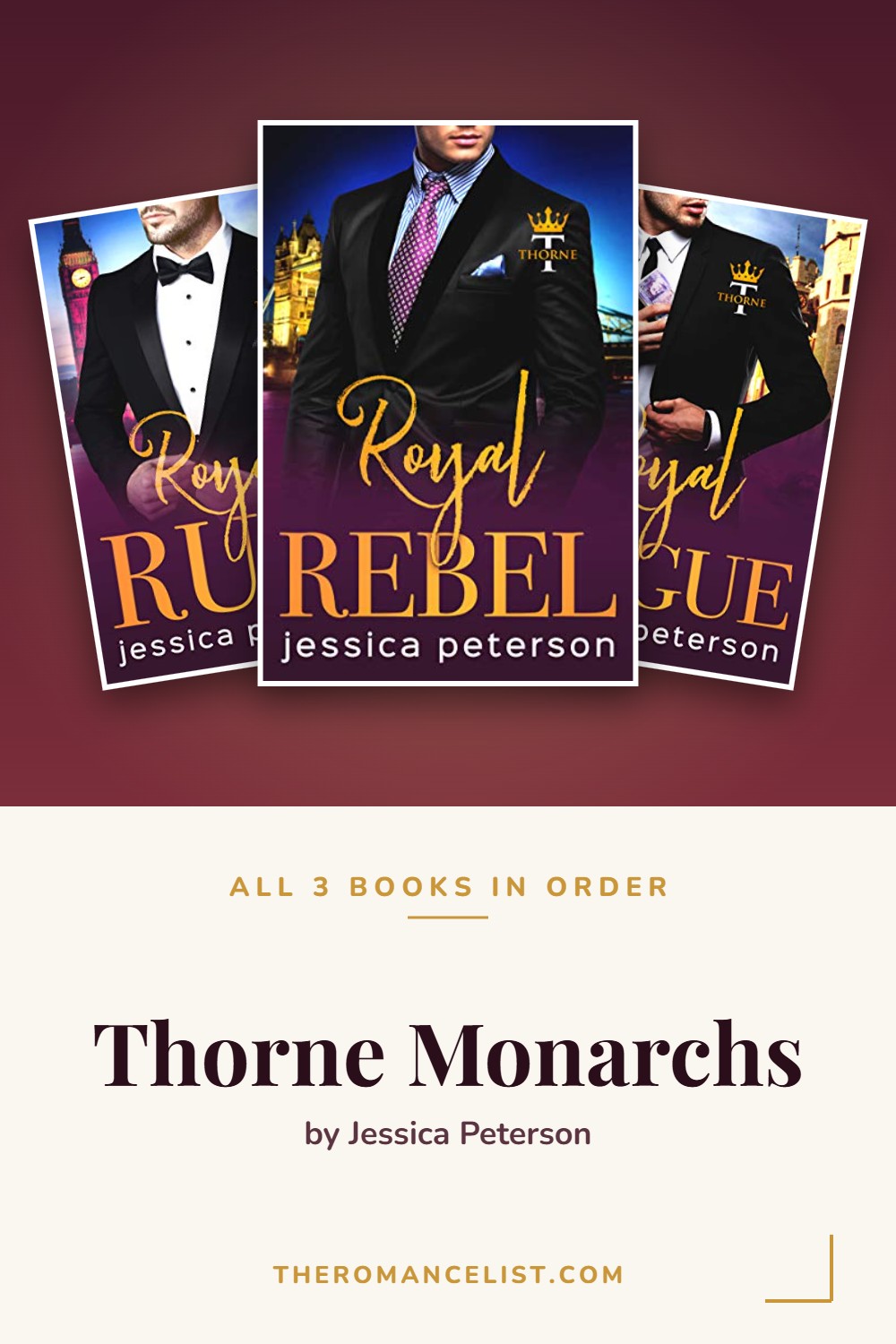 Thorne Monarchs by Jessica Peterson — books in order