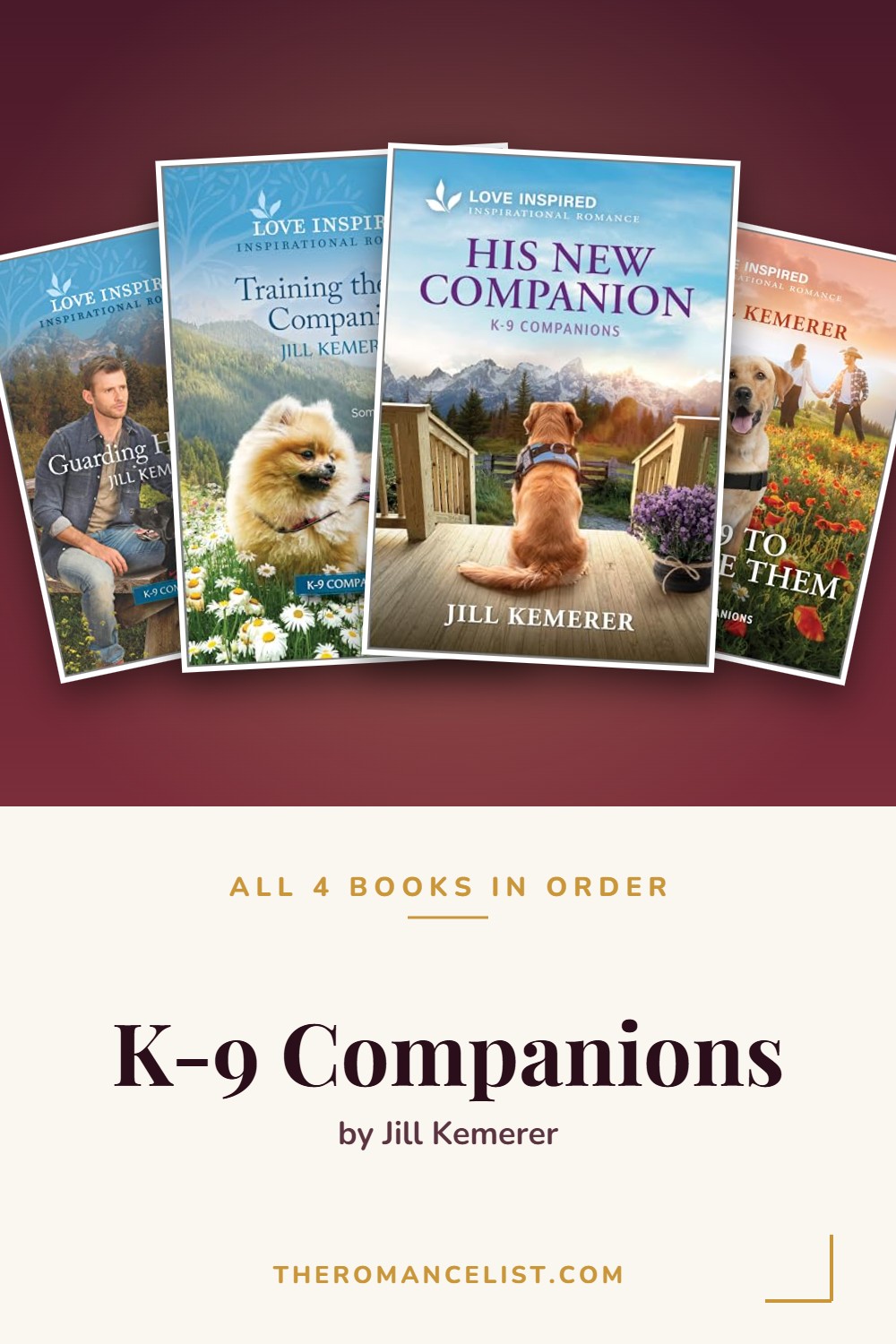 K-9 Companions by Jill Kemerer — books in order