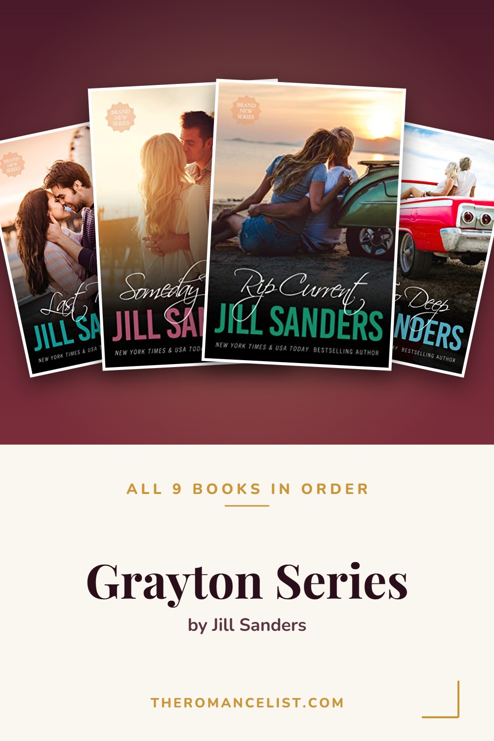 Grayton Series by Jill Sanders — books in order